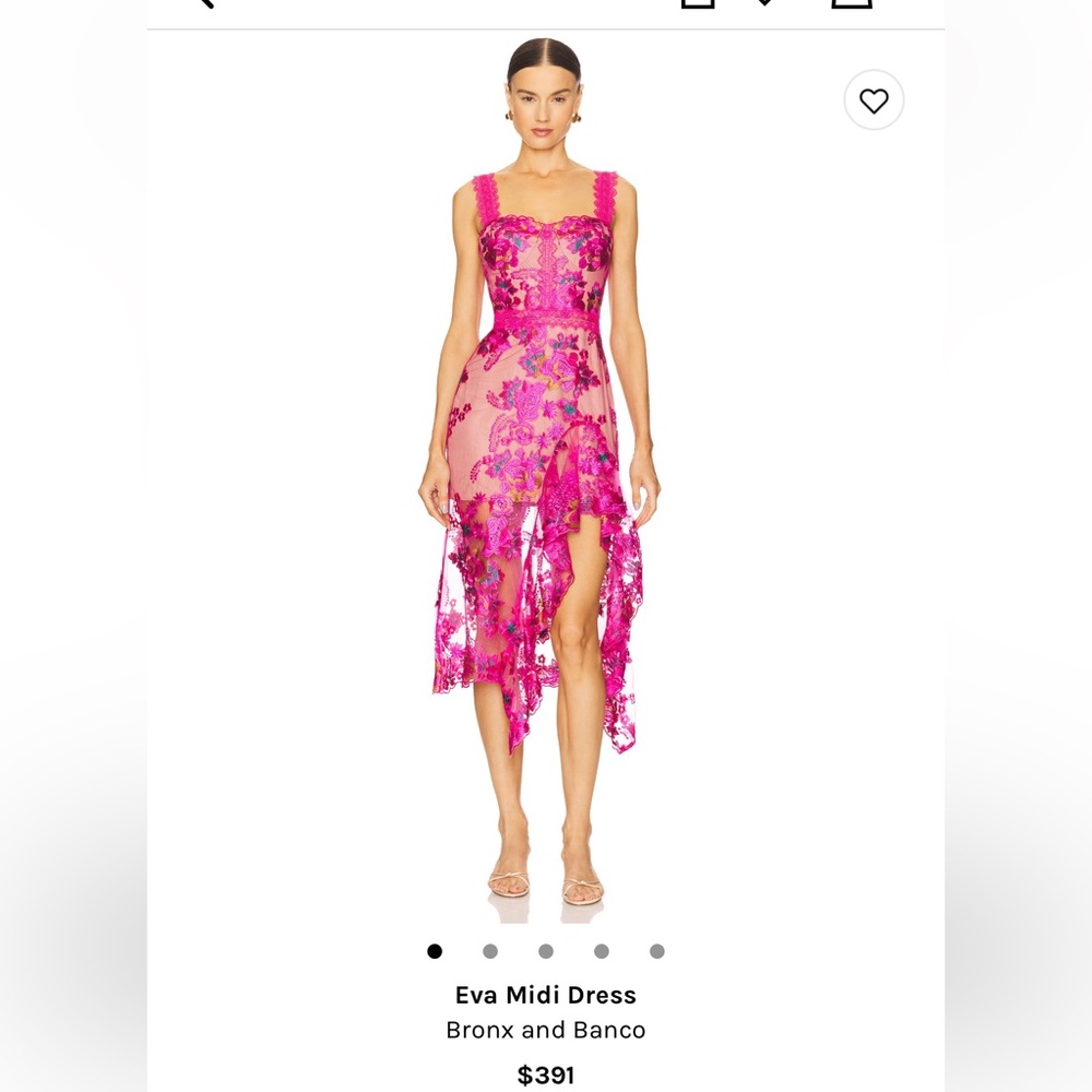 Bronx and Banco Eva Midi Dress